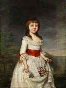 Portrait of Duchess Charlotte Friederike of Mecklenburg as a child